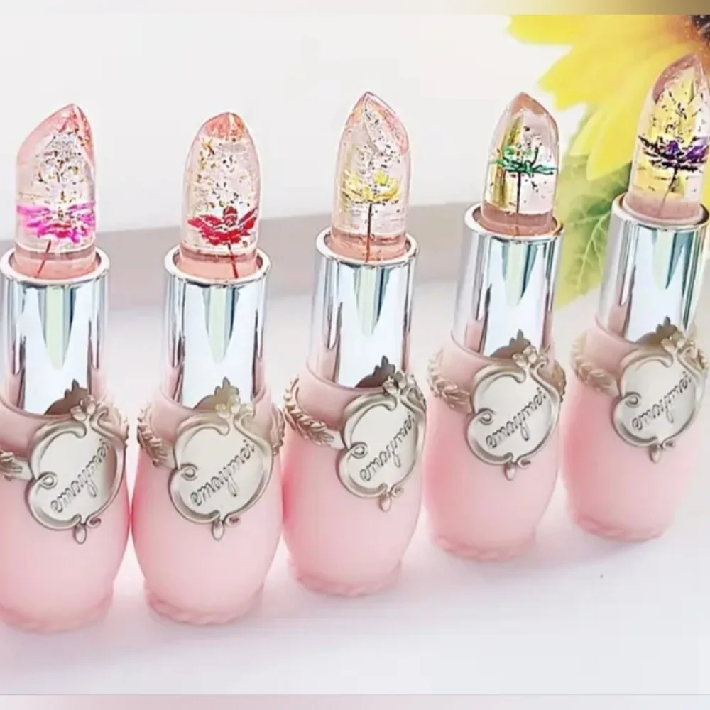 Yellow Flower 1 Color Changing Lipstick New in Box Giftable